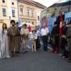 Levocza 2016 r. - węgierska sztafeta konna zdążająca z pod Wiednia do St. Sącza  z okazji 333 Rocznicy Odsieczy Wiedeńskiej